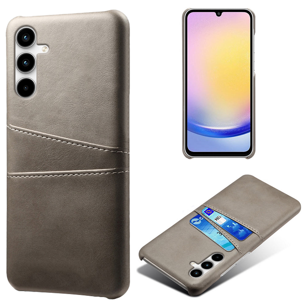 For Samsung Galaxy A25 5G (Global) (161.0 x 76.5 x 8.3mm) Case Card Holder Leather+PC Phone Cover For Samsung Galaxy A25 5G (Global) (161.0 x 76.5 x 8.3mm) Case Card Holder Leather+PC Phone Cover